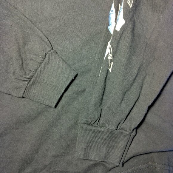 Guy Harvey Bluewater Shirt Men Medium Long Sleeve Blue Marlin Sea Fishing Fish - Picture 9 of 11